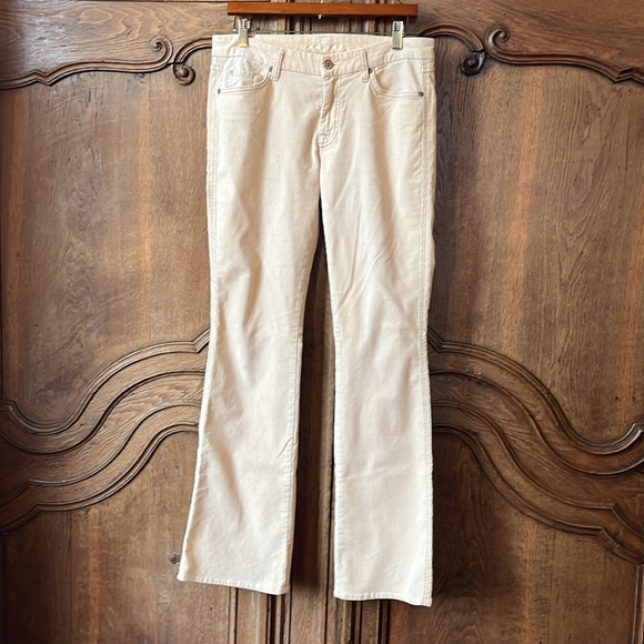 7 For All Mankind Bootcut Corduroy Pants - Picture 1 of 15